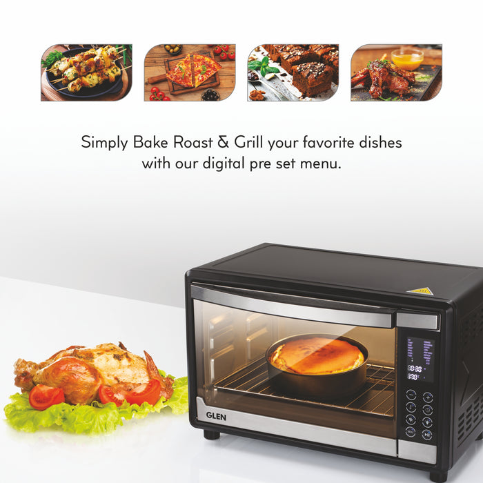 Digital Oven Toaster Griller (OTG) -35 Litres with Convection, Motorized Rotisserie, 1600W - Black (5035DIGI)