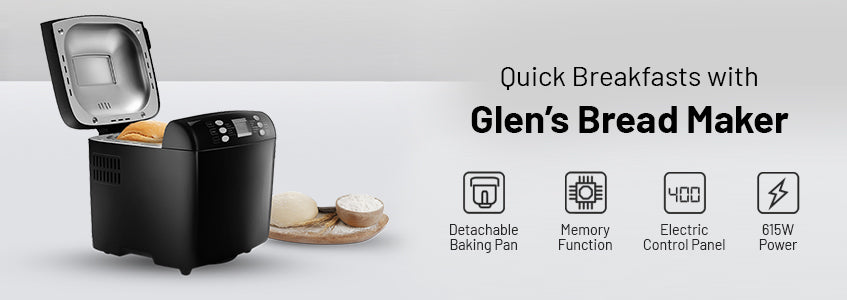 Quick Breakfasts with Glen’s Bread Maker