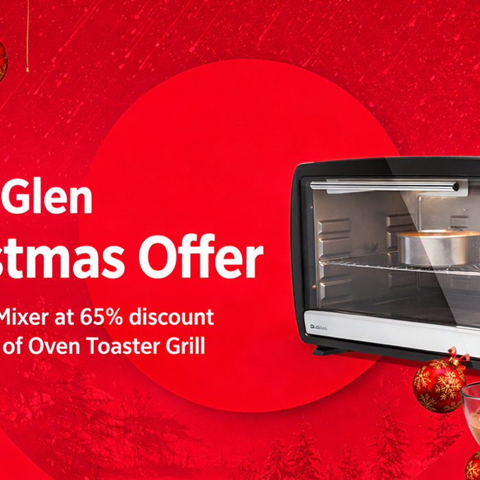 Get a Hand Mixer at 65% discount on Purchase of  GLEN Oven Toaster Grill