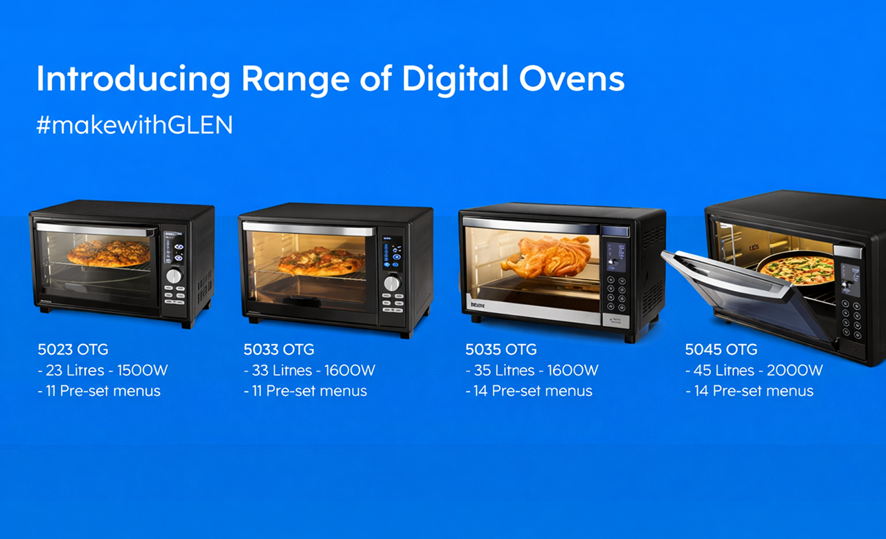 Introducing Range of Digital Ovens from Glen