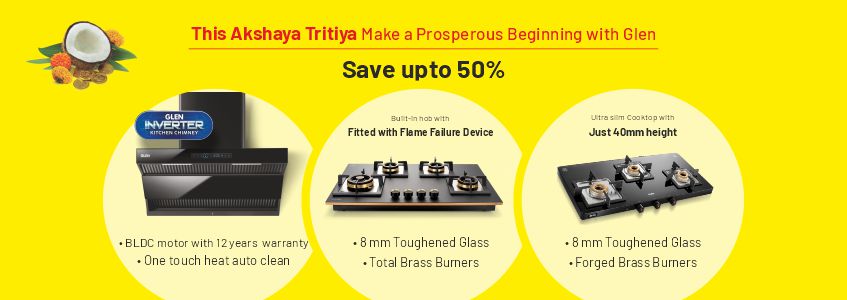 Make a prosperous beginning with Glen this Akshaya Tritiya