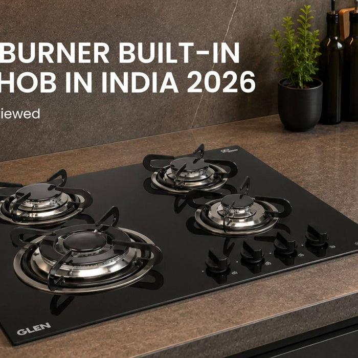 Best 4 Burner Built-In Glass Hob in India 2026: Top Models Reviewed
