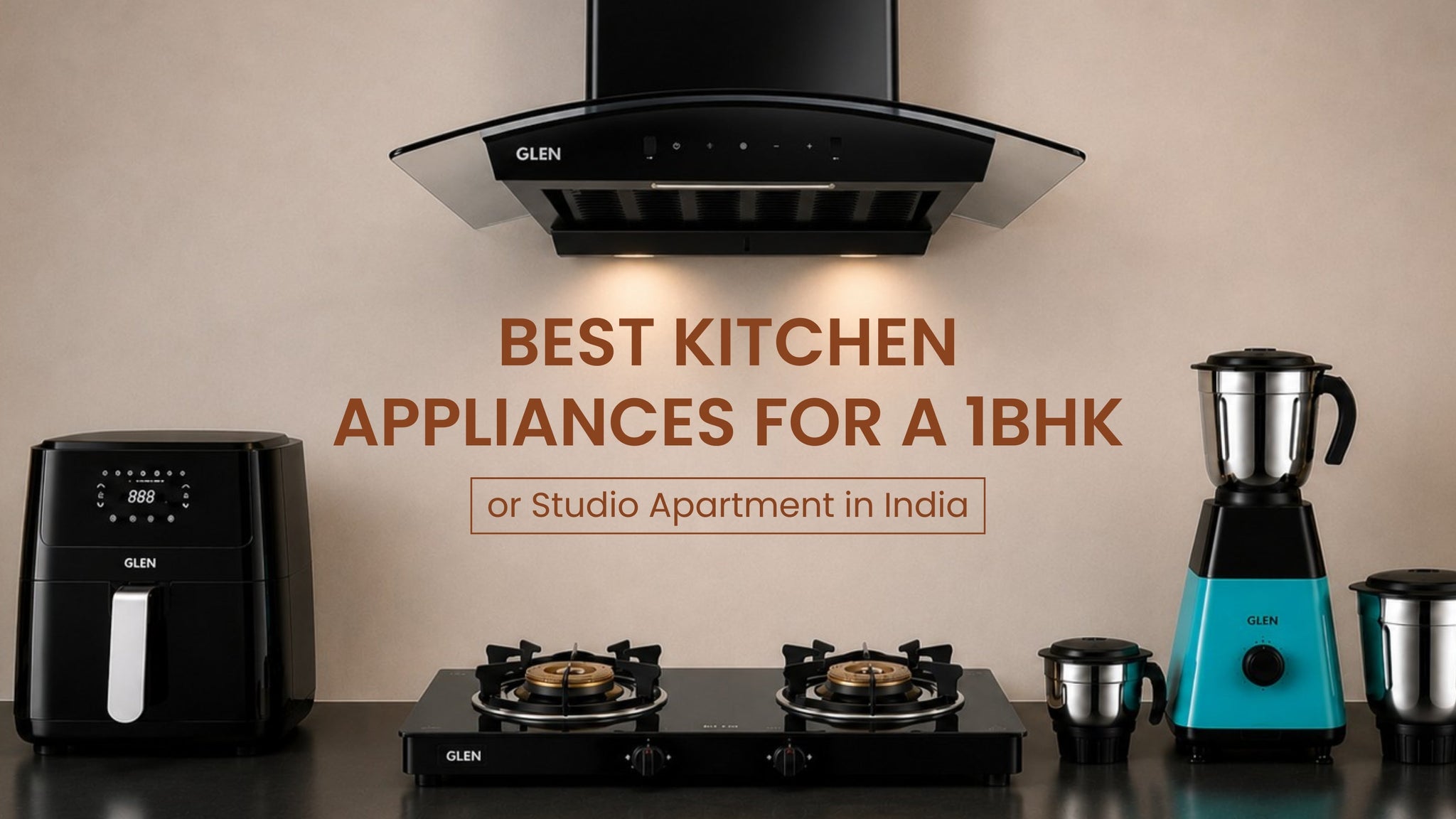 Best Kitchen Appliances for a 1BHK or Studio Apartment in India