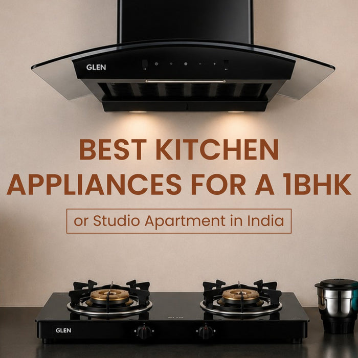 Best Kitchen Appliances for a 1BHK or Studio Apartment in India