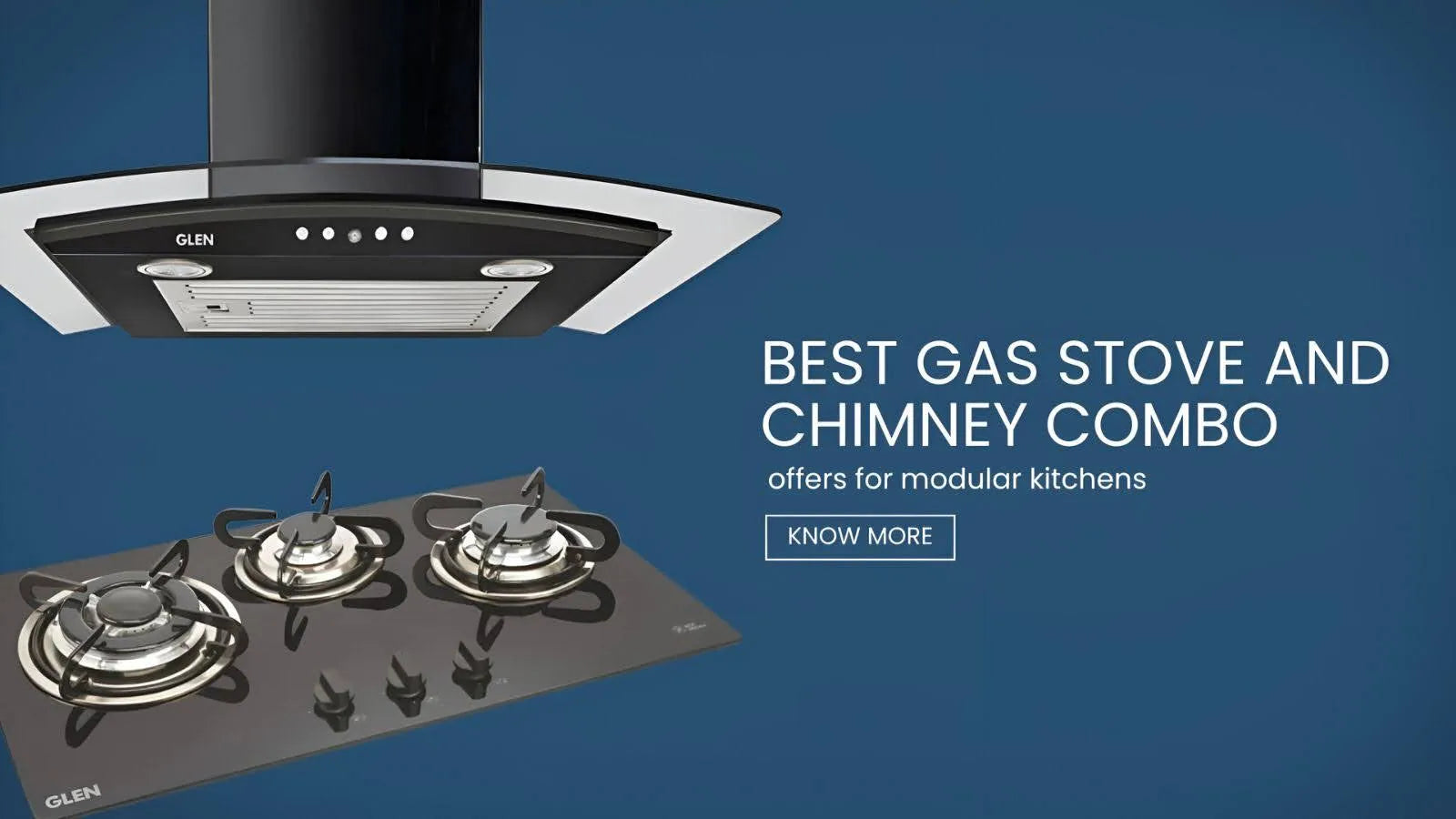 Best gas stove and chimney combo offers for modular kitchens