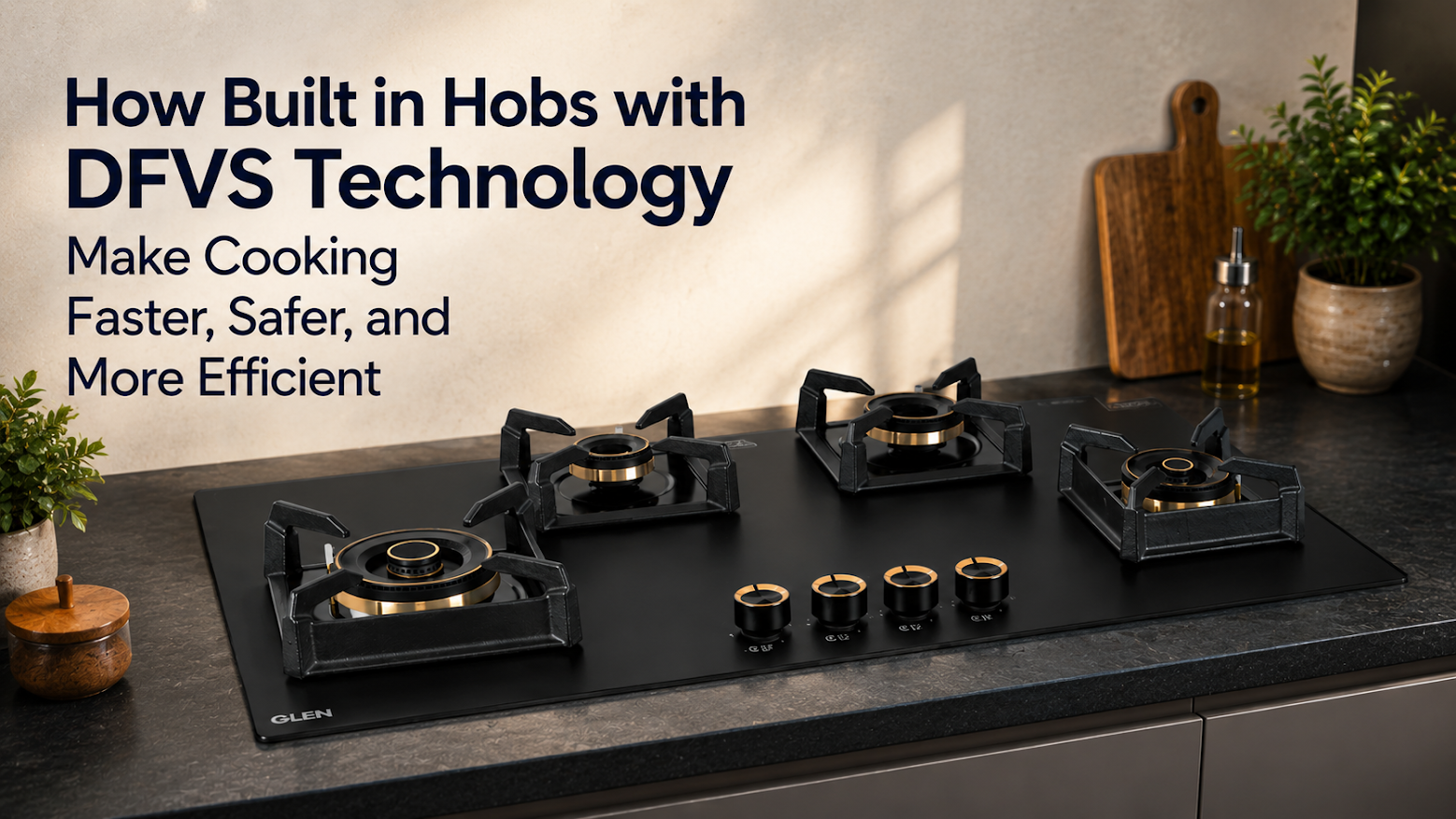 How Built-in Hobs with DFVS Technology Make Cooking Faster, Safer, and More Efficient