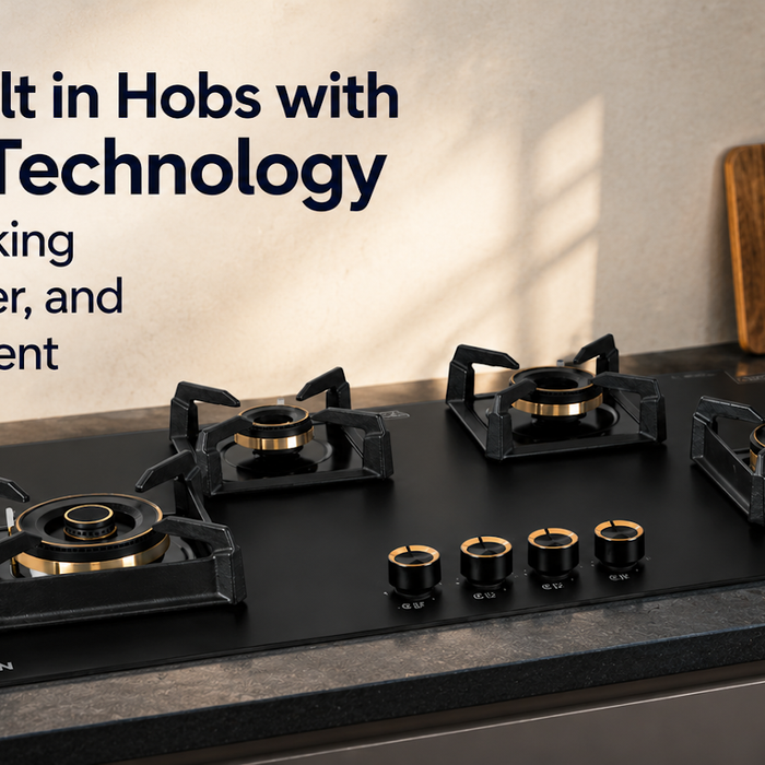 How Built-in Hobs with DFVS Technology Make Cooking Faster, Safer, and More Efficient