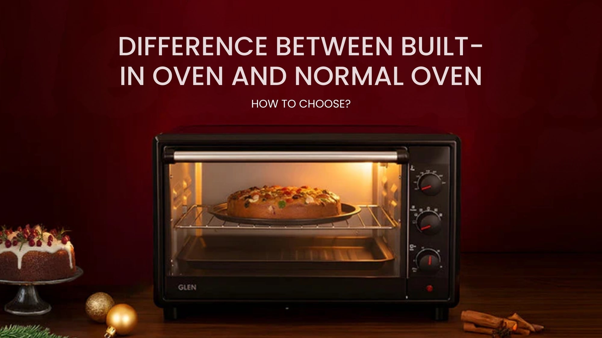 Difference Between Built-in Oven and Normal Oven: How to choose?