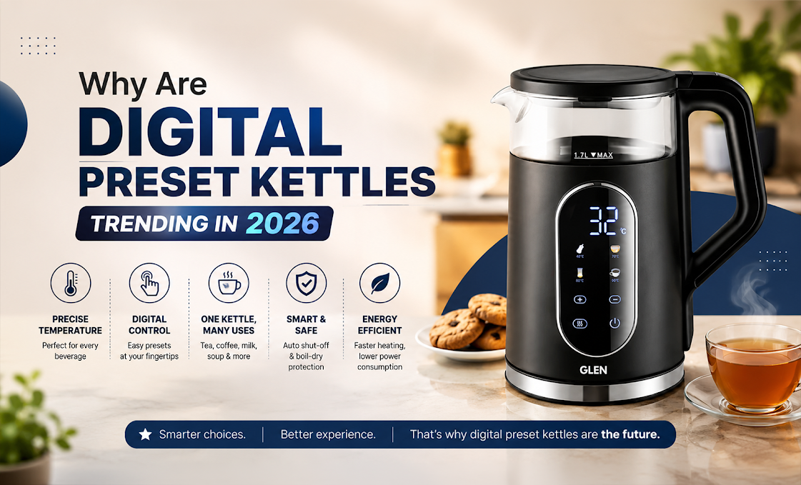 Why Are Digital Preset Kettles Trending In 2026