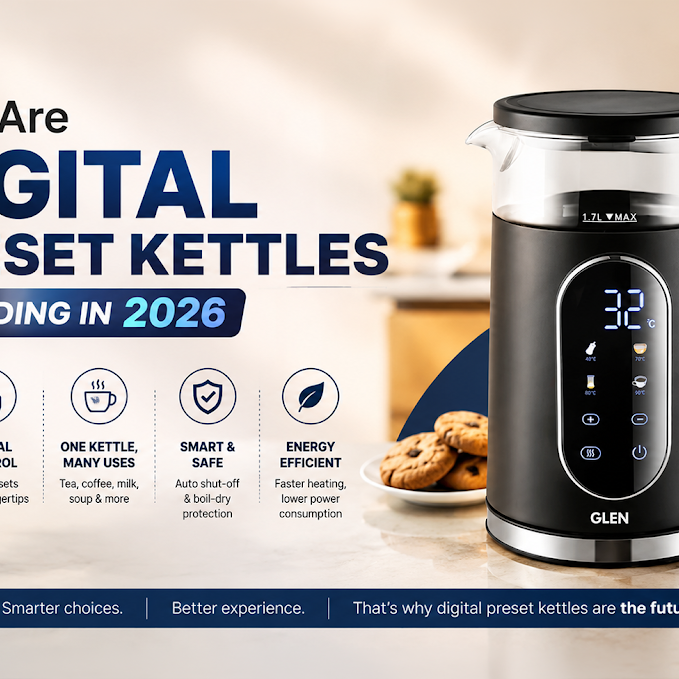 Why Are Digital Preset Kettles Trending In 2026