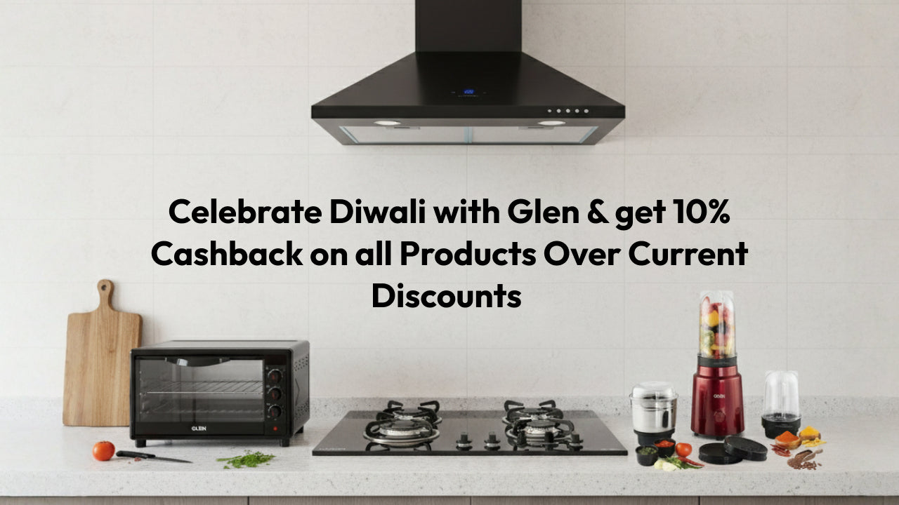 Celebrate Diwali with Glen & get 10% Cashback on all Products Over Current Discounts