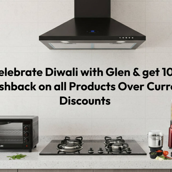 Celebrate Diwali with Glen & get 10% Cashback on all Products Over Current Discounts