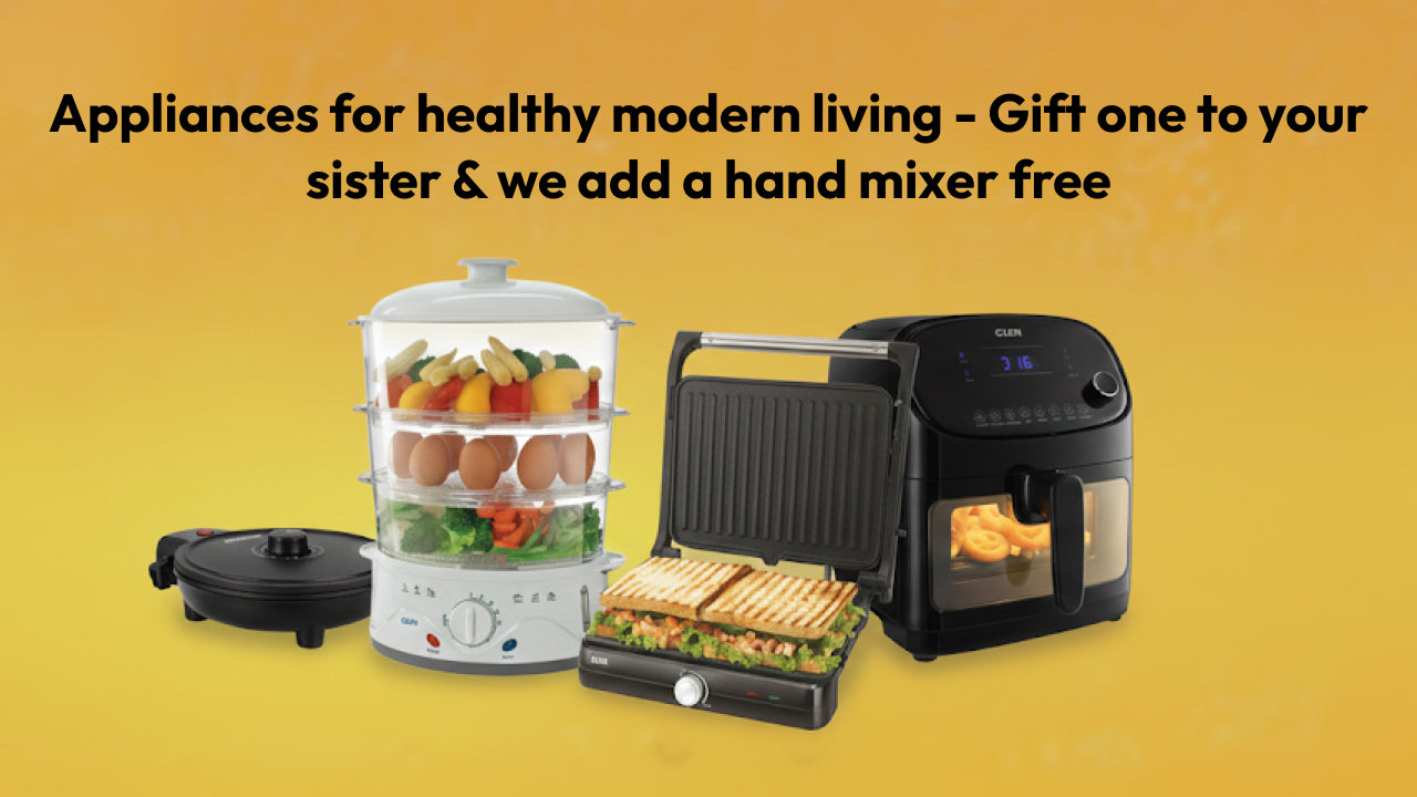 Appliances for healthy modern living - Gift one to your sister & we add a hand mixer free