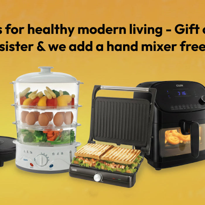 Appliances for healthy modern living - Gift one to your sister & we add a hand mixer free