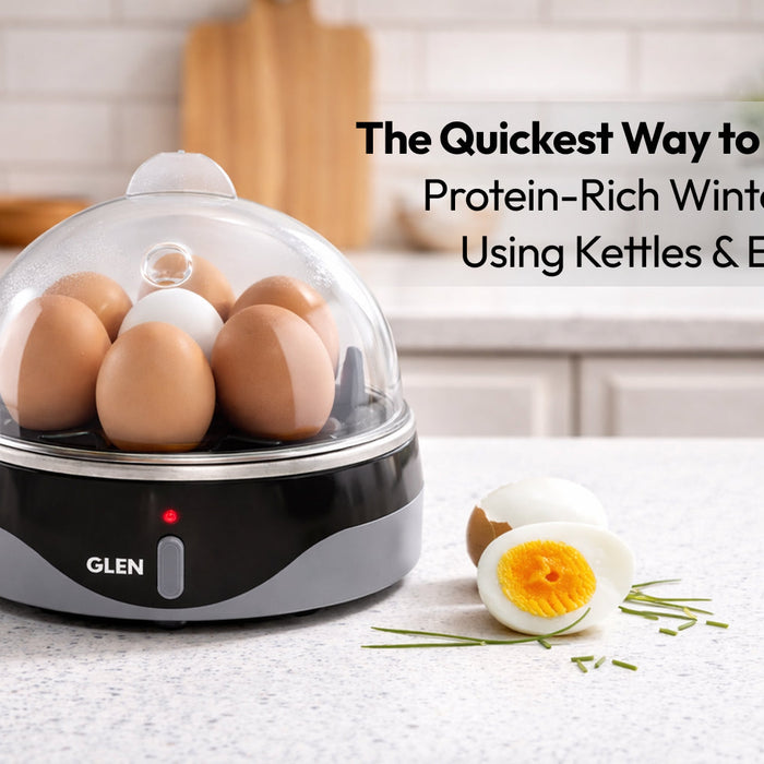 The Quickest Way to Make a Warm, Protein-Rich Winter Breakfast Using Kettles & Egg Boilers