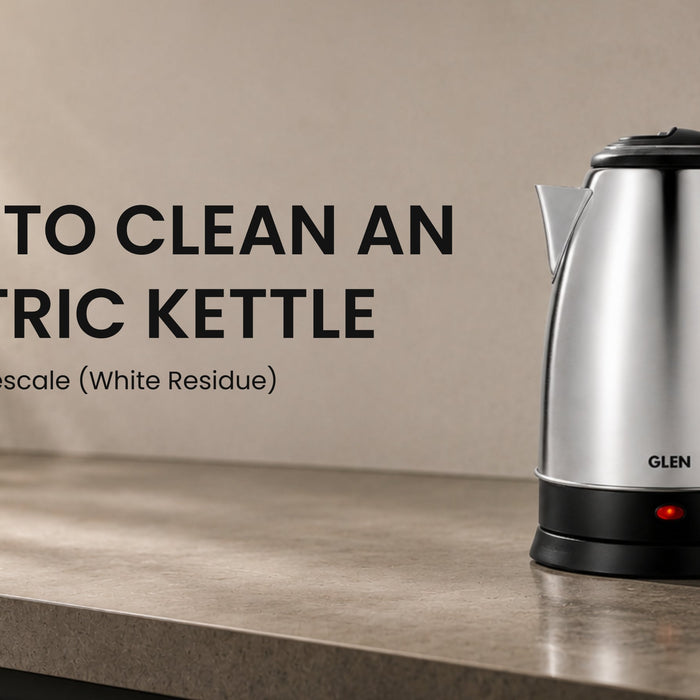 How to Clean an Electric Kettle & Remove Limescale (White Residue)
