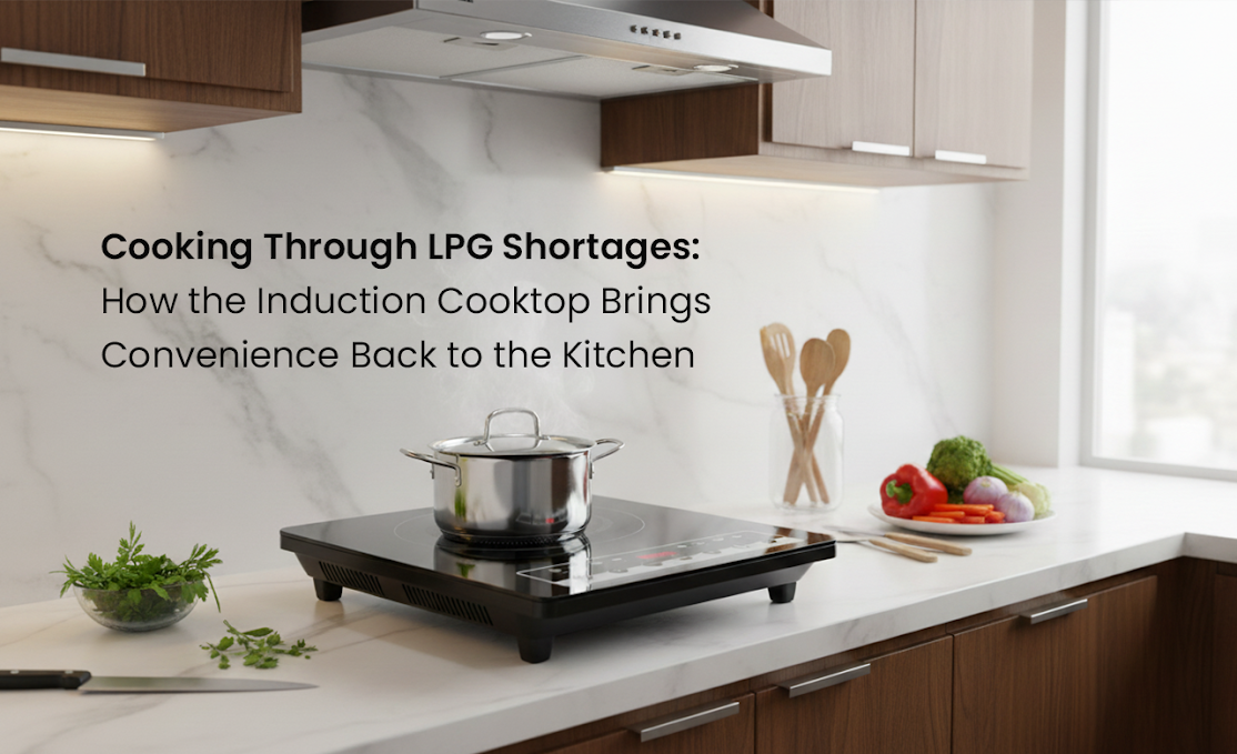 Cooking Through LPG Shortages: How Induction Cooktops Bring Convenience Back to the Kitchen