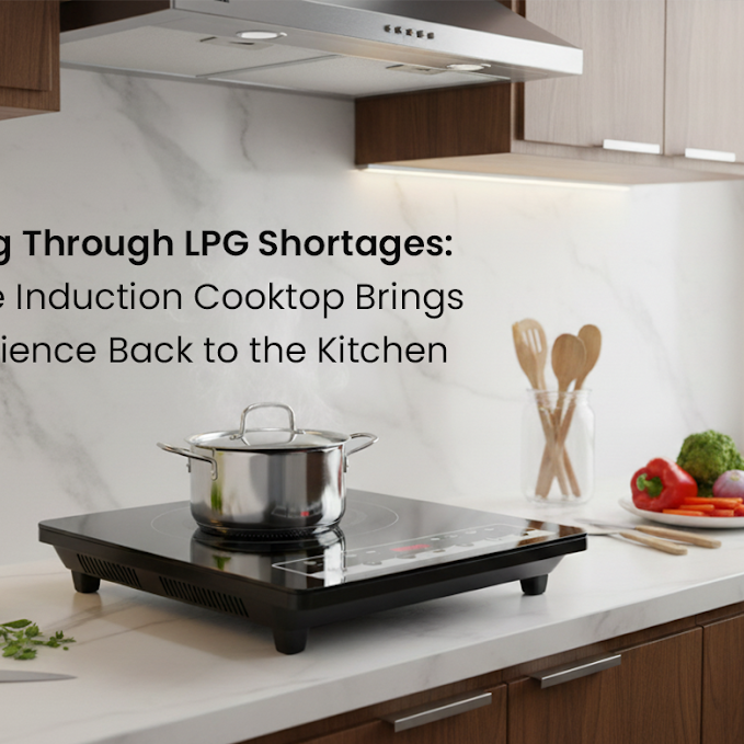 Cooking Through LPG Shortages: How Induction Cooktops Bring Convenience Back to the Kitchen