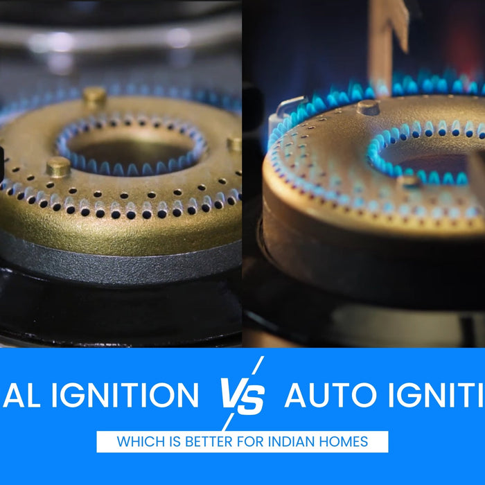 Auto Ignition vs Manual Ignition Gas Stove: Which Is Better for Indian Homes?