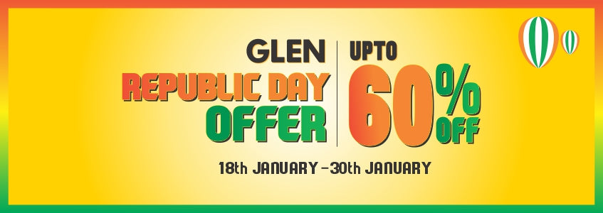 Glen Republic Day Sale – Get great discounts on kitchen appliances