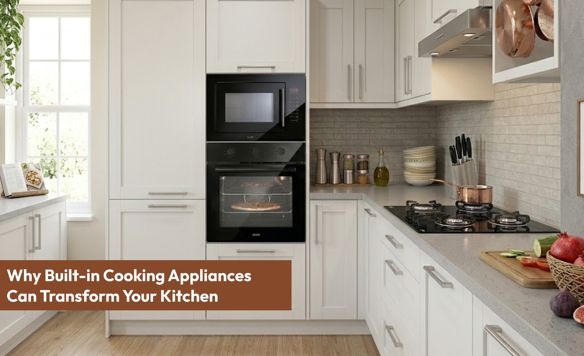 WHY BUILT-IN COOKING APPLIANCES CAN TRANSFORM YOUR KITCHEN