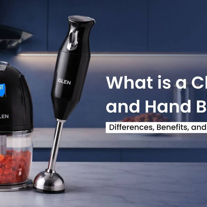 What is a Chopper and Hand Blender? Differences, Benefits, and How to Choose