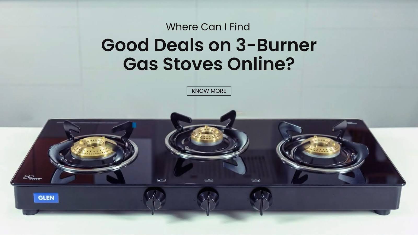 Where Can I Find Good Deals on 3-Burner Gas Stoves Online?
