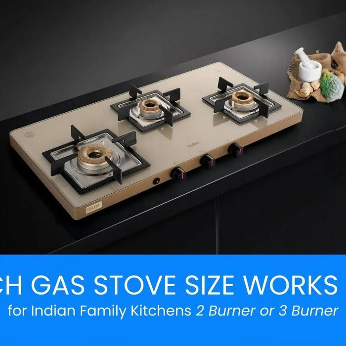 Which Gas Stove Size Works Best for Indian Family Kitchens: 2 Burner or 3 Burner