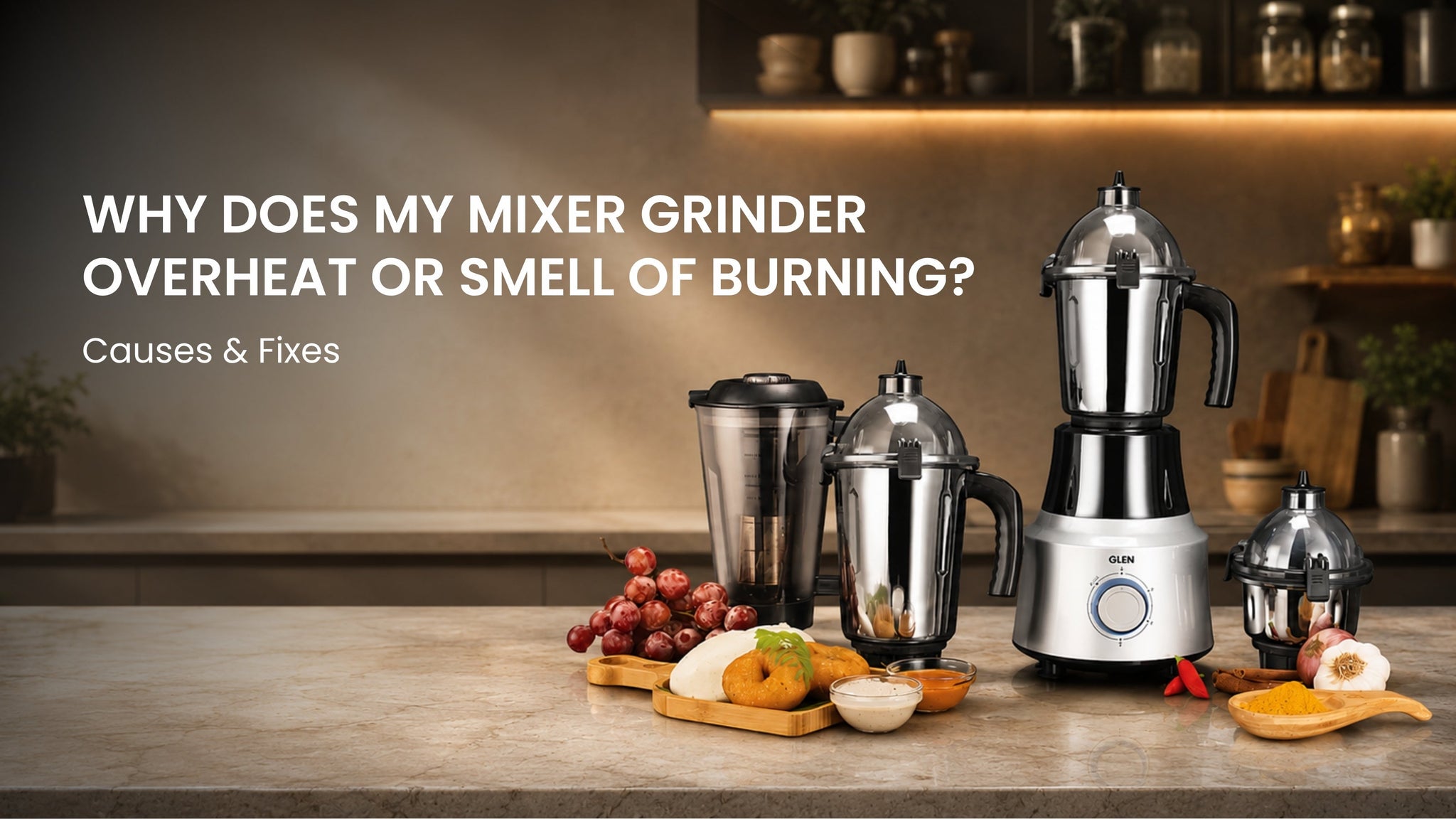 Why Does My Mixer Grinder Overheat or Smell of Burning? Causes & Fixes