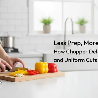 Less Prep, More Cooking: How Chopper Delivers Quick and Uniform Cuts for Meals