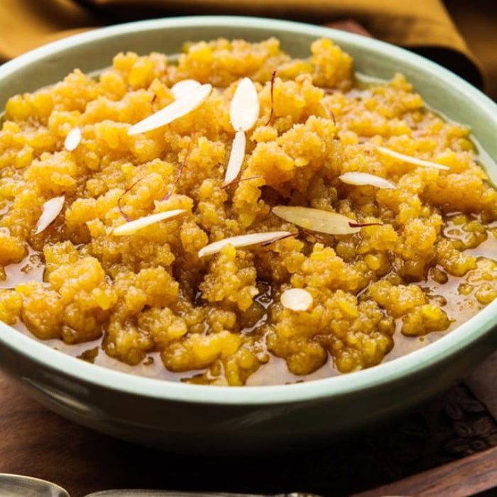 Instant Moong Dal Halwa Using OTG and Mixer Grinder — No Stirring for Hours