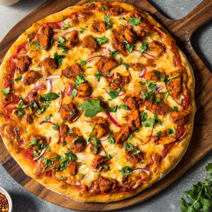How to Make Delicious Chicken Pizza in OTG at Home Crispy Crust & Cheesy Perfection!