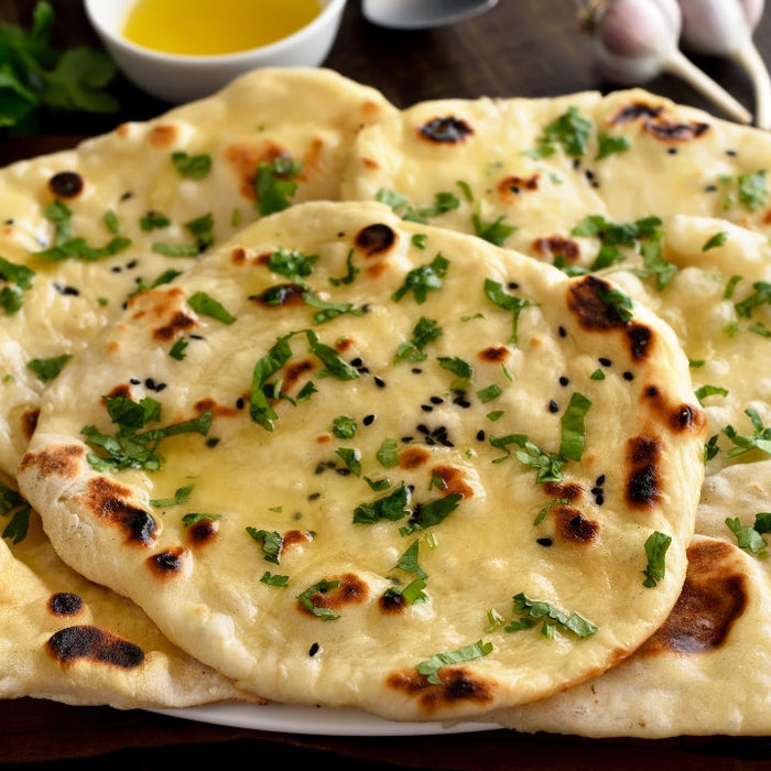 How to Make a Garlic Naan at Home - Easy Recipe