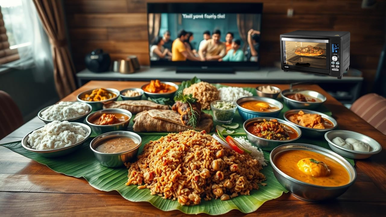 How to Prepare a Tamil Nadu Feast for Your Vidaamuyarchi Watch Party – Featuring OTG & Cooktop Essentials!