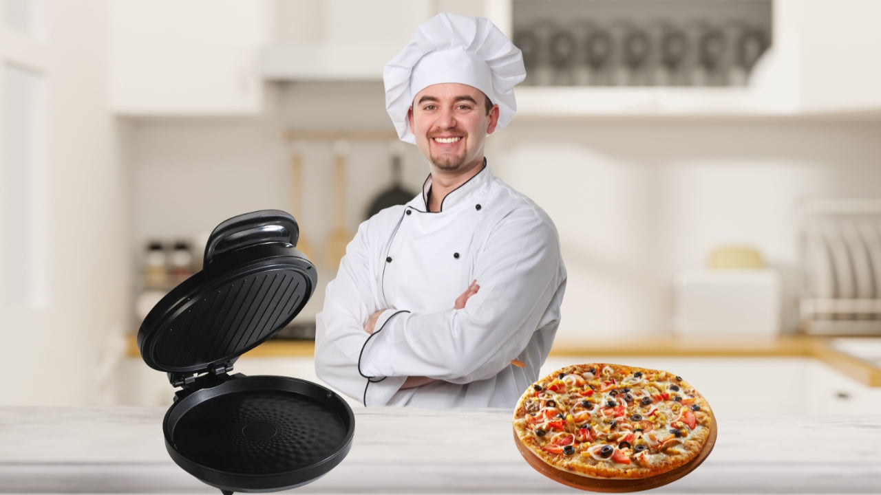 How to Make Restaurant-Style Pizzas at Home with an Electric Pizza Grill