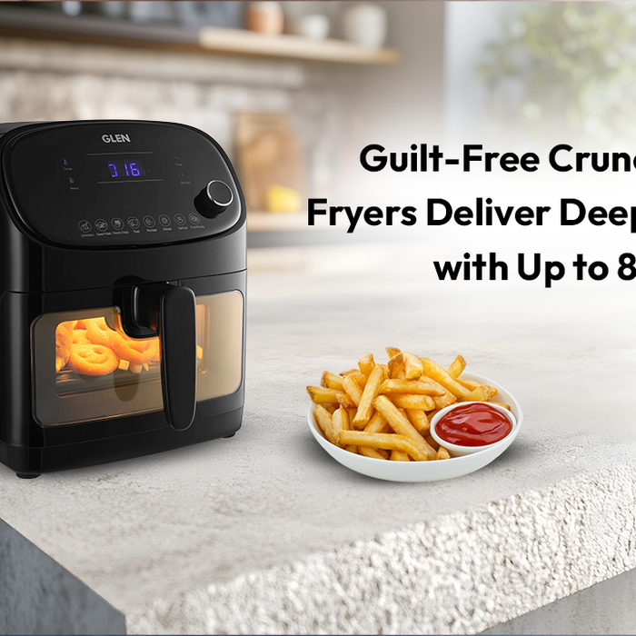 Guilt-Free Crunch: How Air Fryers Deliver Deep-Fry Taste with Up to 80% Less Oil