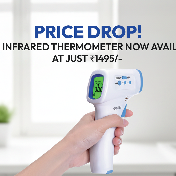 PRICE DROP! Glen Infrared Thermometer Now Available at Just ₹1495/-