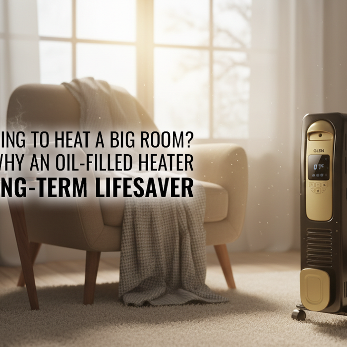 Struggling to Heat a Big Room? Here’s Why an Oil-Filled Heater Is a Long-Term Lifesaver