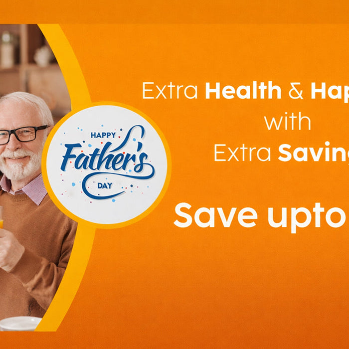 Extra Health & Happiness with Extra Savings - Save upto 45% on Father's Day Gifts from Glen
