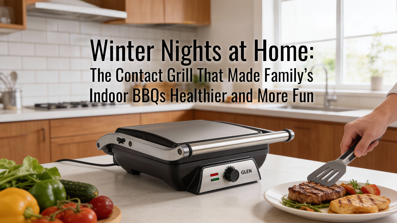 Winter Nights at Home: The Contact Grill That Made Family’s Indoor BBQs Healthier and More Fun