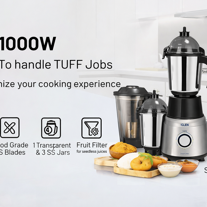 Revolutionize your cooking experience with Glen Ultra Tuff 1000W Mixer Grinder