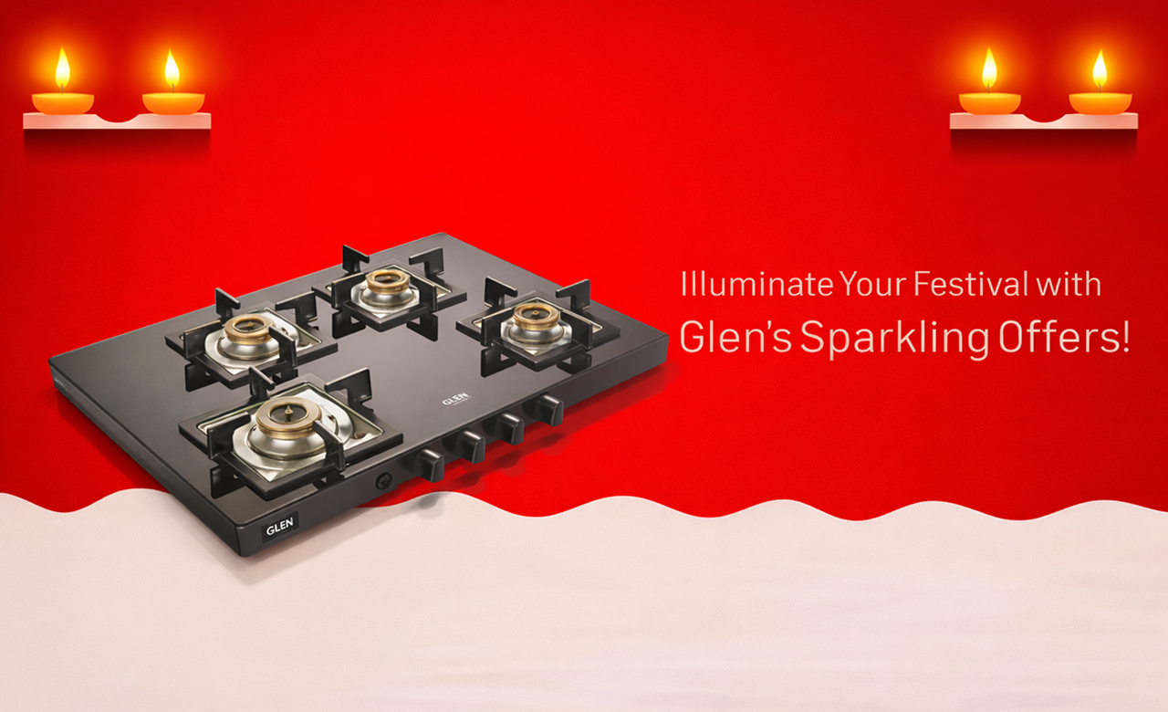 Illuminate your festival with Glen Mirror Finish & Ultra Slim Cooktops