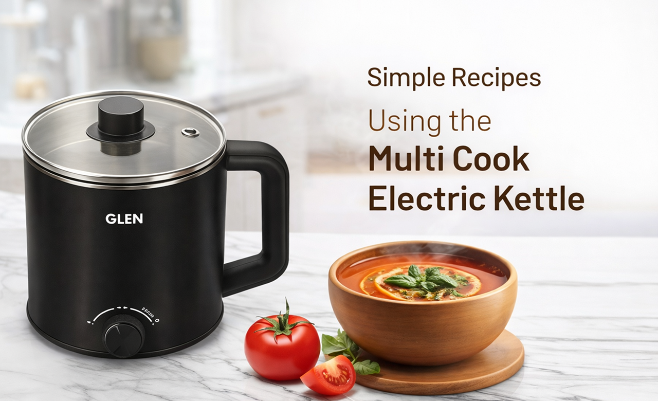 Simple Recipes using the Multi Cook Electric Kettle