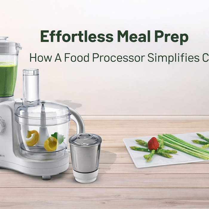Effortless Meal Prep: How a food processor simplifies cooking