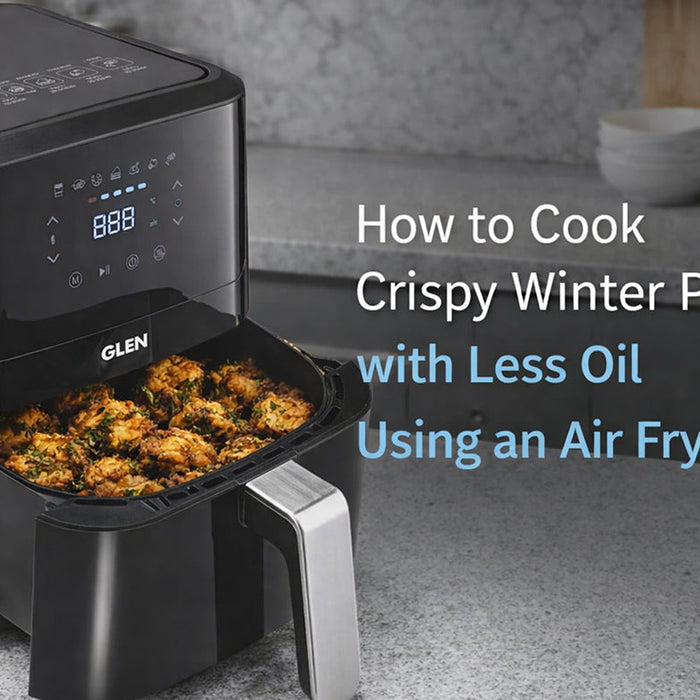How to Cook Crispy Winter Pakoras with Less Oil Using an Air Fryer