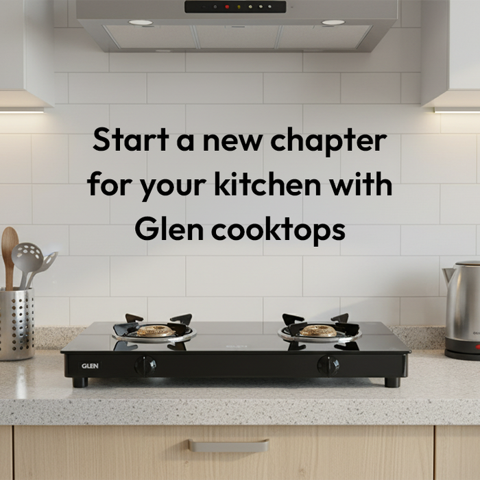 Start a new chapter for your kitchen with Glen cooktops