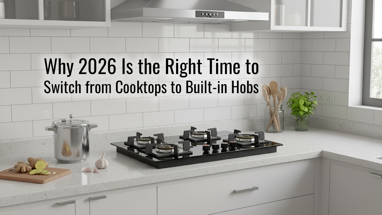 Why 2026 Is the Right Time to Switch from Cooktops to Built-in Hobs