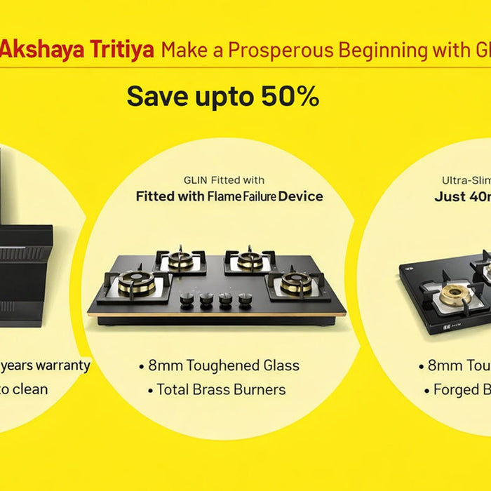 Make a prosperous beginning with Glen this Akshaya Tritiya