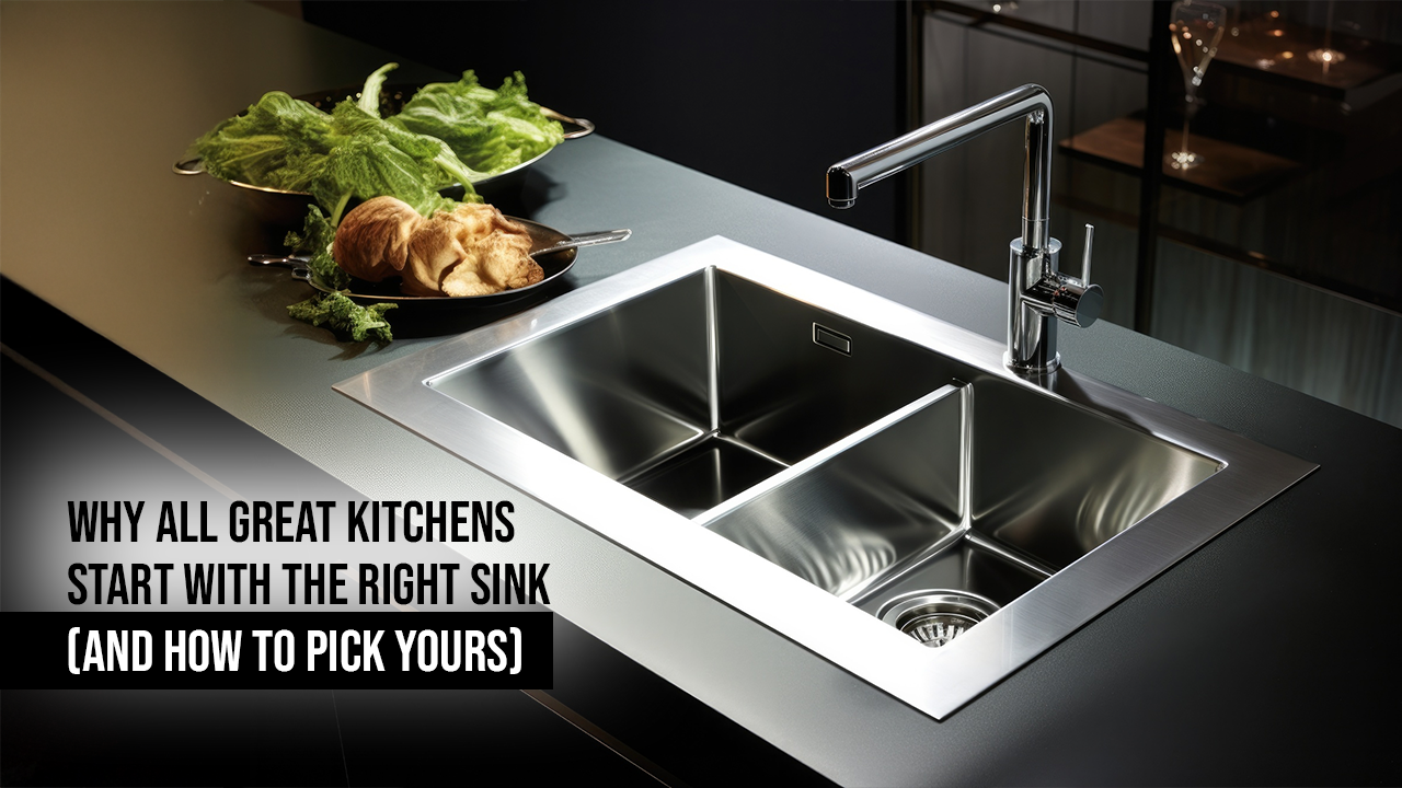 Why all Great Kitchens Start with the Right Sink and How to Pick Yours