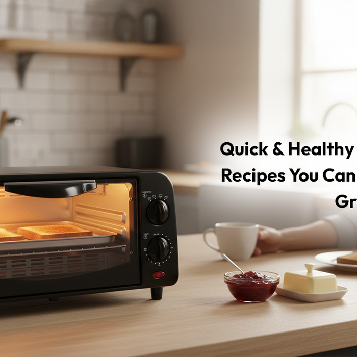Quick & Healthy Sandwich Recipes You Can Make in a Grill Toaster